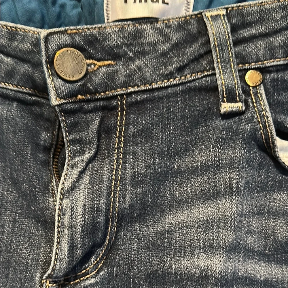 Paige Women's Blue Jeans - Picture 3 of 8
